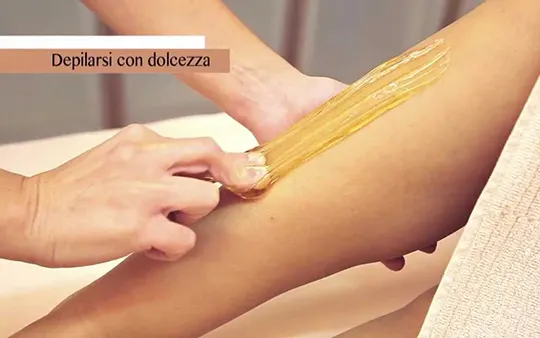 sugaring cura del viso